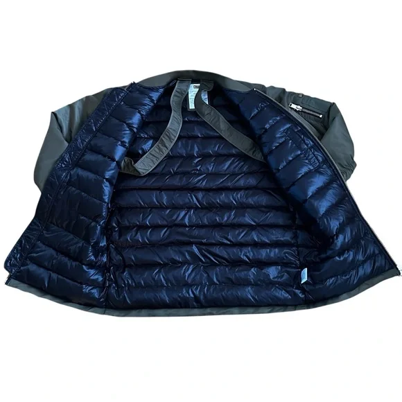 Kith Longline Bomber Jacket Size L Olive Green - Picture 7 of 12